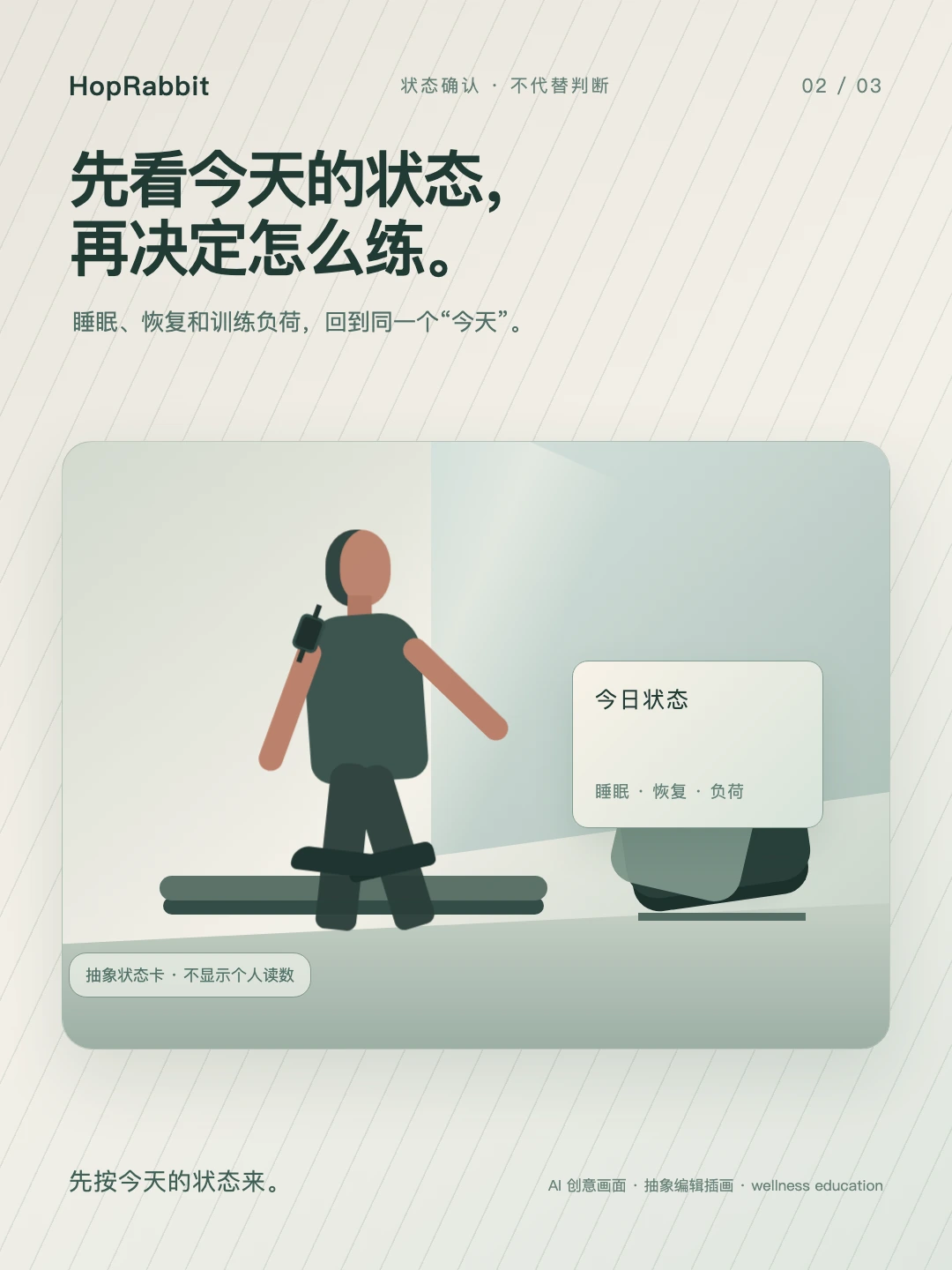 先看今天的身体状态